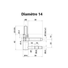 Exacta | mâle réglable